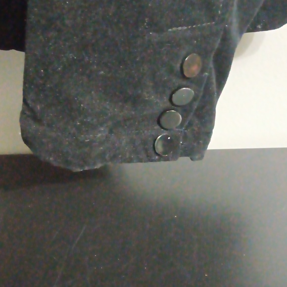 QMack Womens Moto style Velour Jacket - Picture 6 of 11